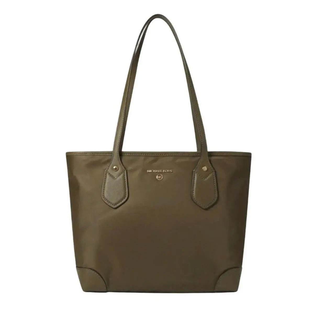 Nylon Tote Eva IN Color Olive Green by Michael Kors