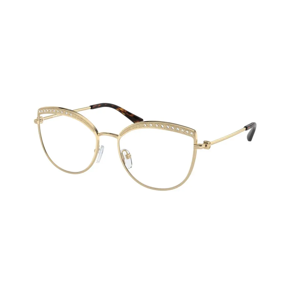 Michael Kors MK 3072 Napier Light Gold / Crystal In 1018 Size 54 Eyeglasses