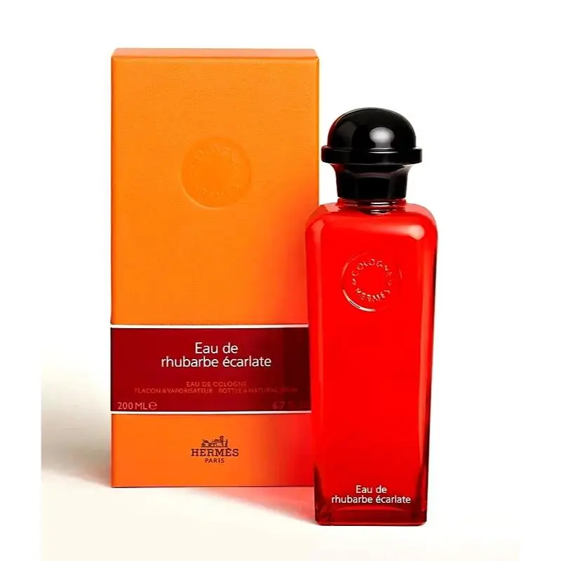 Eau DE Rhubarbe ECARLATE-HERMES-EDC-SPRAY-6.7 OZ-200 Ml-authentic-made IN France by Hermes