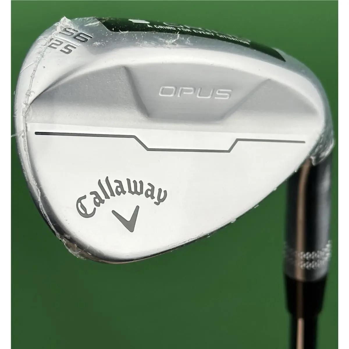 Callaway Opus Chrome Sand SW Wedge 56-12 S-grind Steel Dynamic Gold Mid 115