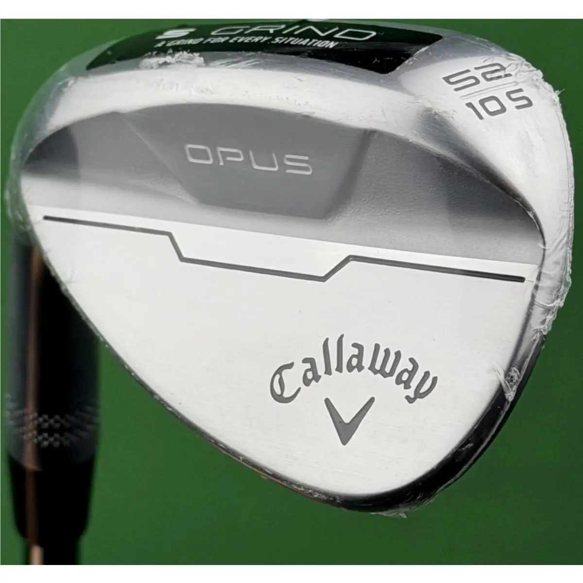 Callaway Opus Chrome Gap GW Wedge Left Hand 52-10 S-grind Steel LH