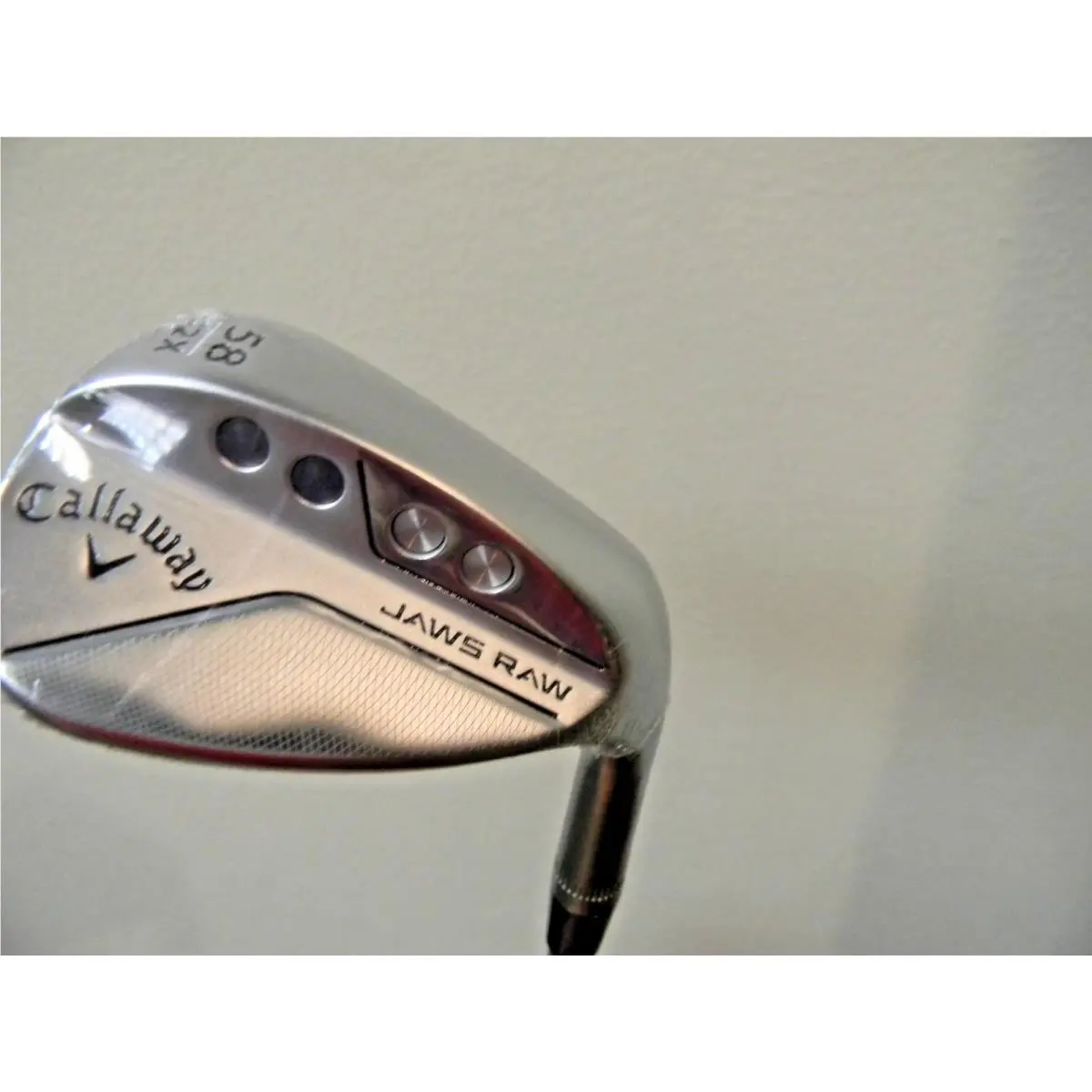 Callaway Jaws Raw Sand Lob Wedge 58 X Grind Kbs C Taper 120 Stiff 12 Bounce