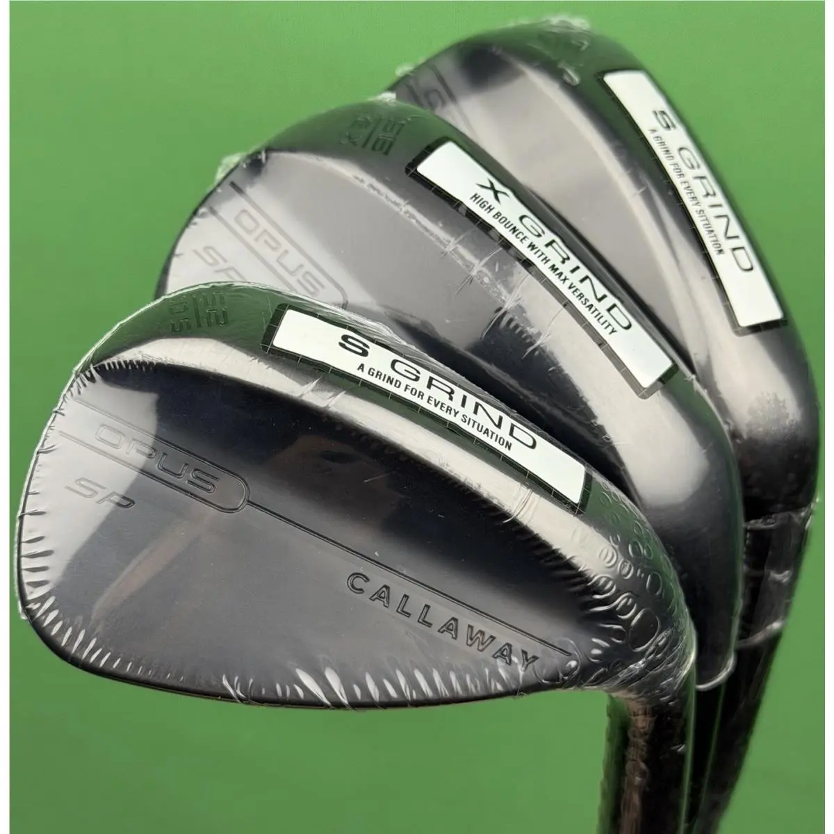 Callaway Opus SP Black Shadow Wedge Set 52-10 56-12 60-10 GW SW LW