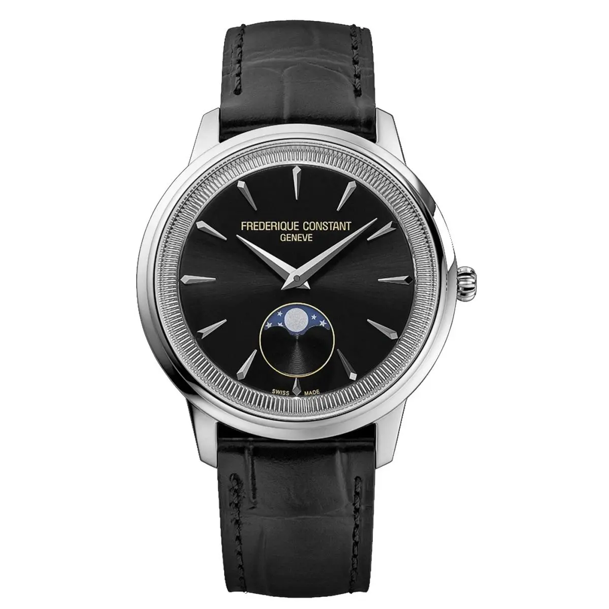 Watch Classics Moneta Moonphase Quartz FC-206B3S6 by Frederique Constant