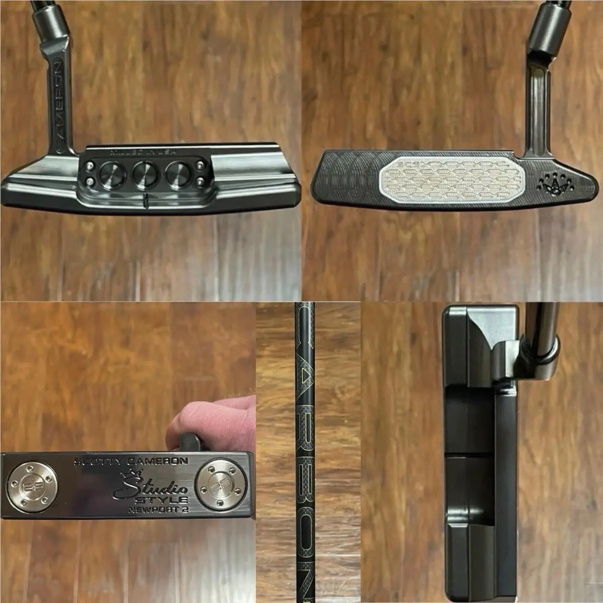 Scotty Cameron Studio Style Port 2 Putter - Stability Shaft - Dlc