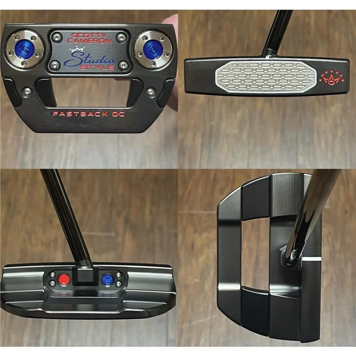 Scotty Cameron Studio Style Fastback OC Putter - - Xtreme Dark Finish - Usa
