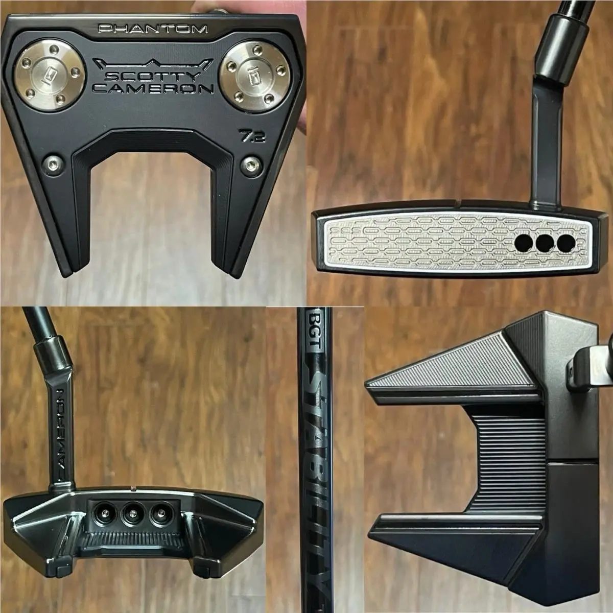 Scotty Cameron 2026 Phantom 7.2 Putter - Stability Shaft - Dlc