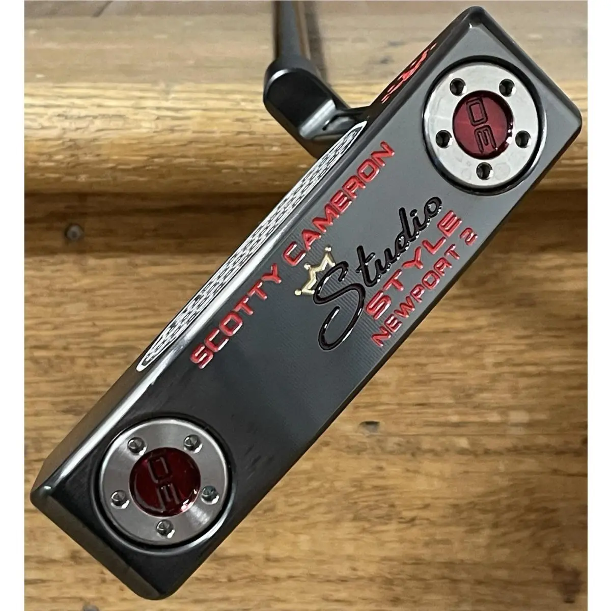Scott  - Studio Style Newport 2 - Xtreme Dark Finish - DLC - Red, Lie Angle: Black 3