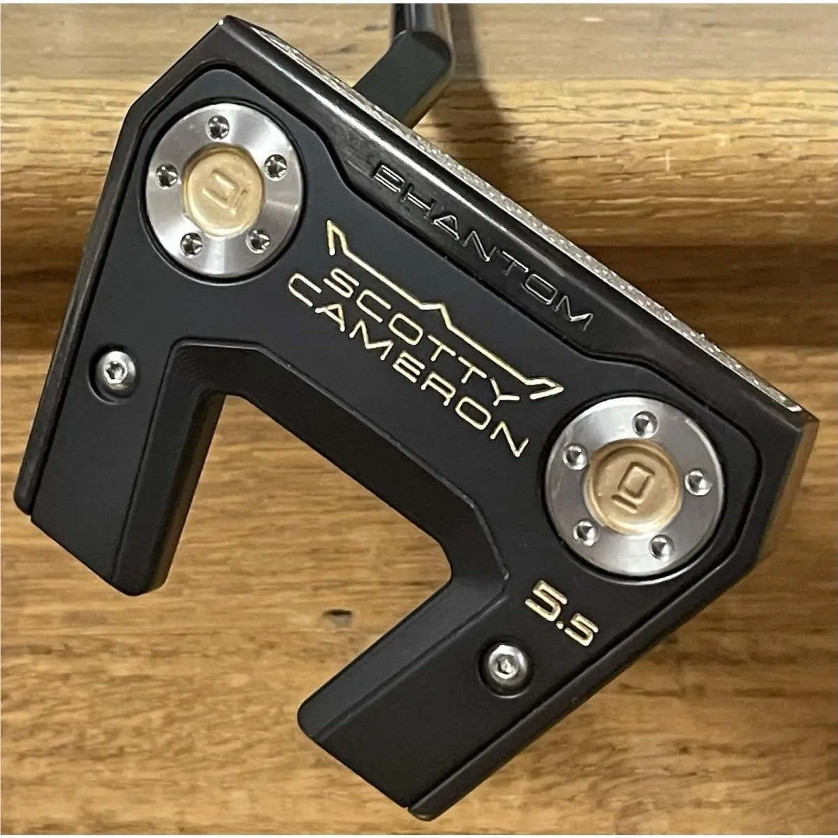 Scott  - Phantom 5.5 - 2026 - SCS - Xtreme Dark Finish - DLC - Gold, Lie Angle: Black 0