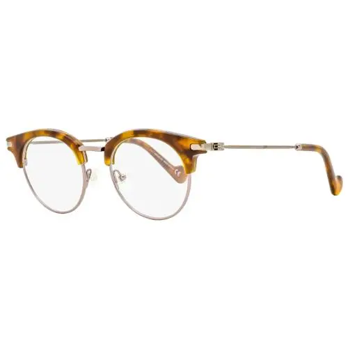 Oval Eyeglasses ML5020 053 Blonde Havana/bronze 47mm 5020 by Moncler
