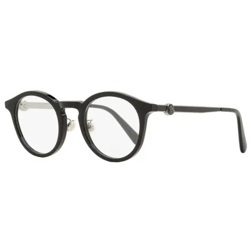 Round Eyeglasses ML5175H 001 Black 49mm by Moncler