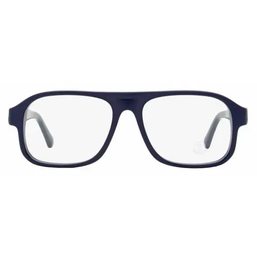 Rectangular Eyeglasses ML5198 090 Blue 54mm by Moncler