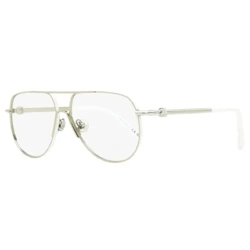 Pilot Eyeglasses ML5202 016 Palladium/ivory 56mm by Moncler