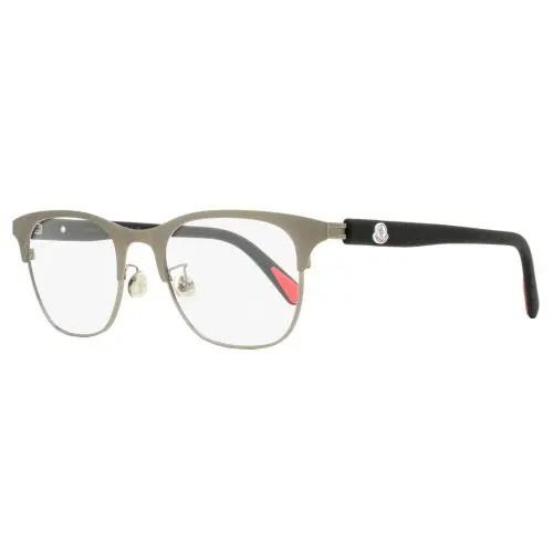 Rectangular Eyeglasses ML5193H 013 Ruthenium/black 51mm by Moncler
