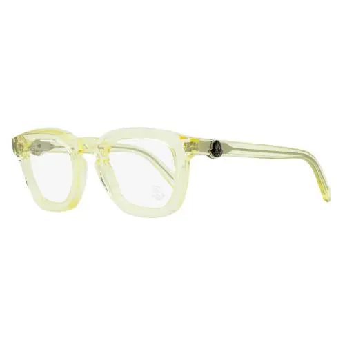 Thick Rimmed Eyeglasses ML5195 057 Light Amber 48mm by Moncler