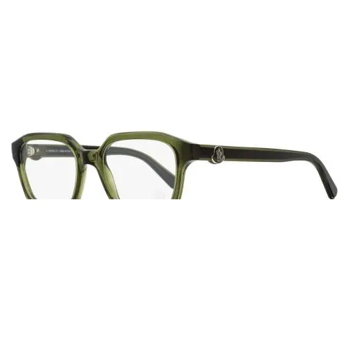 Rectangular Eyeglasses ML5181 096 Green/black 52mm by Moncler