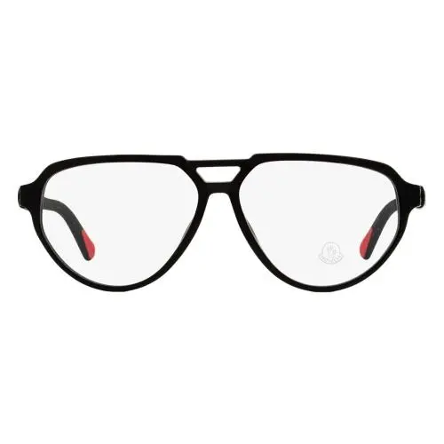 Pilot Eyeglasses ML5162 001 Black 57mm by Moncler