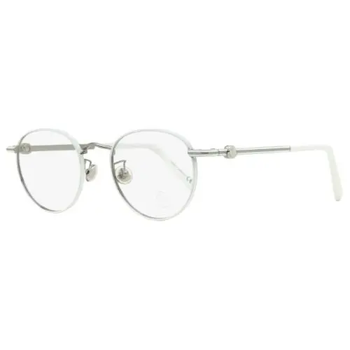 Oval Eyeglasses ML5204H 021 White 48mm by Moncler