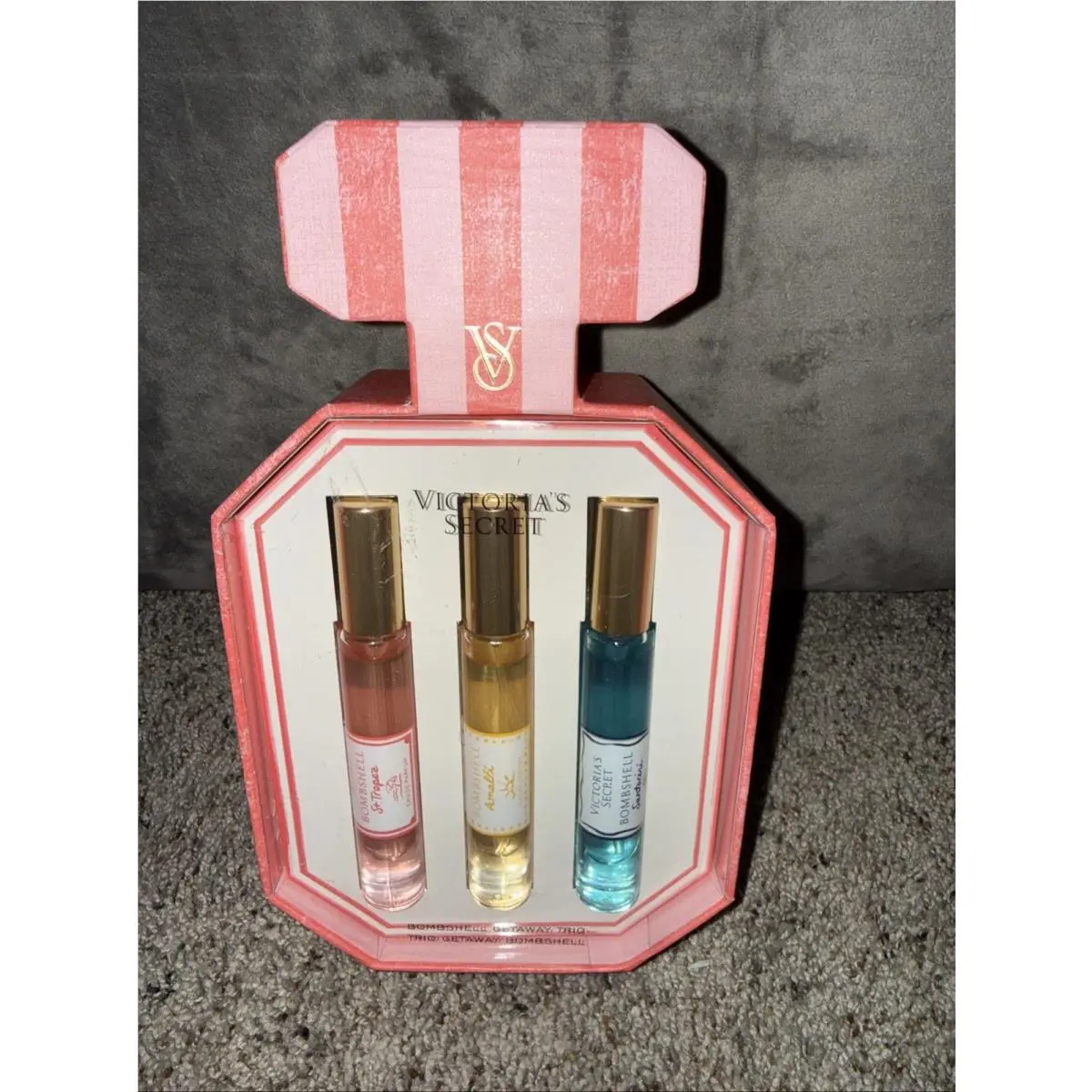 Victoria`s Secret Bombshell Getaway Trio St. Tropez Bombshell Santorini Edp by Victoria's Secret