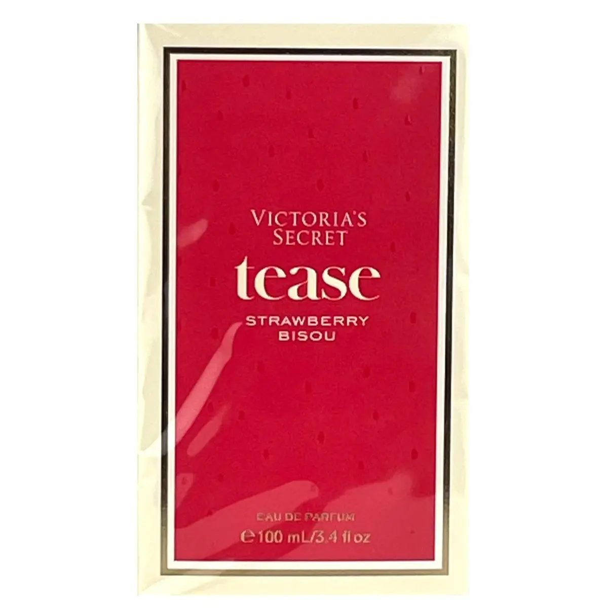 Victoria`s Secret Tease Strawberry Bisou Perfume Edp Eau DE Parfum 3.4 oz by Victoria's Secret
