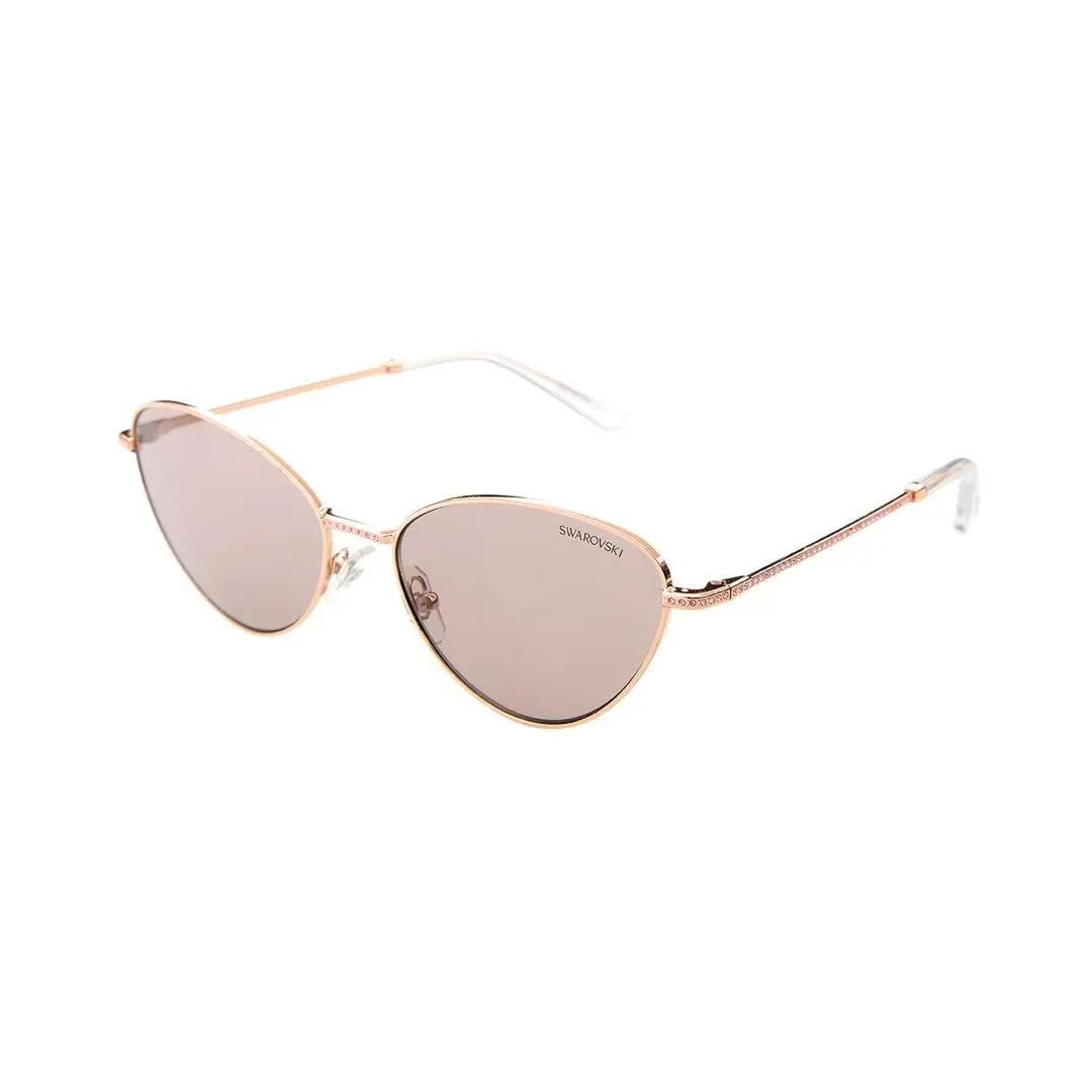 Women`s Sk701458-X 58Mm Sunglasses Women`s Gold by Swarovski