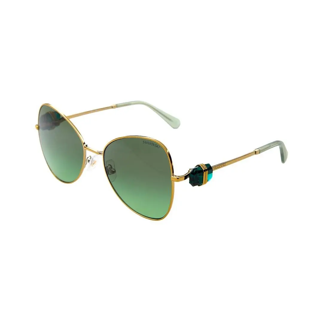Women`s Sk700257-X 57Mm Sunglasses Women`s Brown by Swarovski