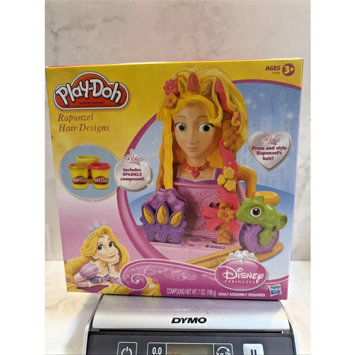 Play-doh 2012 Disney Princess Tangled Rapunzel Hair Designs Set with Pascal