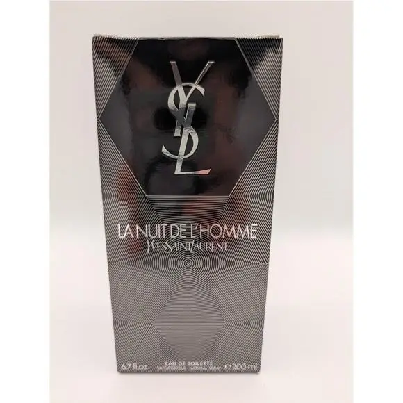 Yves Saint Laurent Vtg 2012 Ysl La Nuit De L`homme 6.7oz 200ml Rare Formula