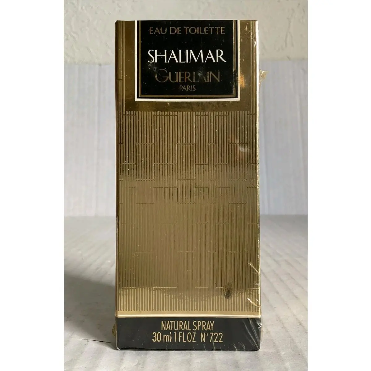 Shalimar Guerlain Eau De Toilette 1oz 722 Women`s Fragrance Vintage Nos
