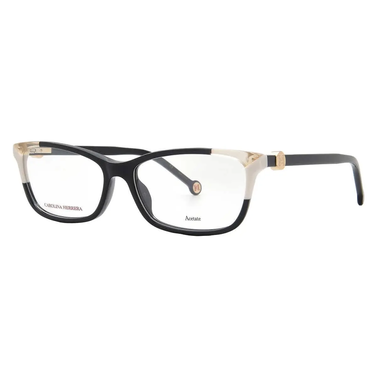 Carolina Herrera Demo Cat Eye Ladies Eyeglasses Her 0114 09HT 54 Her 0114 09HT