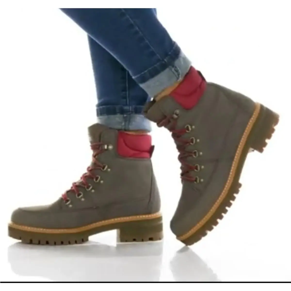 Courmayeur Valley Waterproof Leather Fabric Hiking Boot Women`s by Timberland