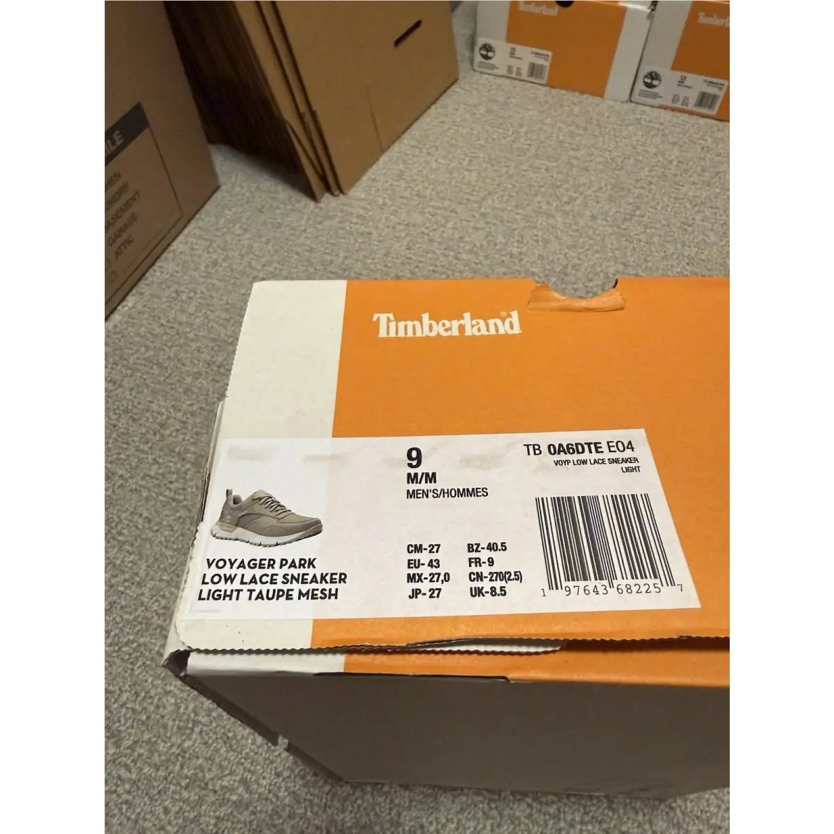 Timberland shoes - Timberland Voyager Park Low TB0A6DTEEO4 - TB0A6DTEEO4 - Brown (UPC: 197643682257) 5