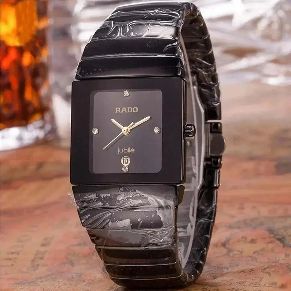 Rado watch Centrix - Color 1, Dial: Black, Blue, Green, Red, Band: Silver 0