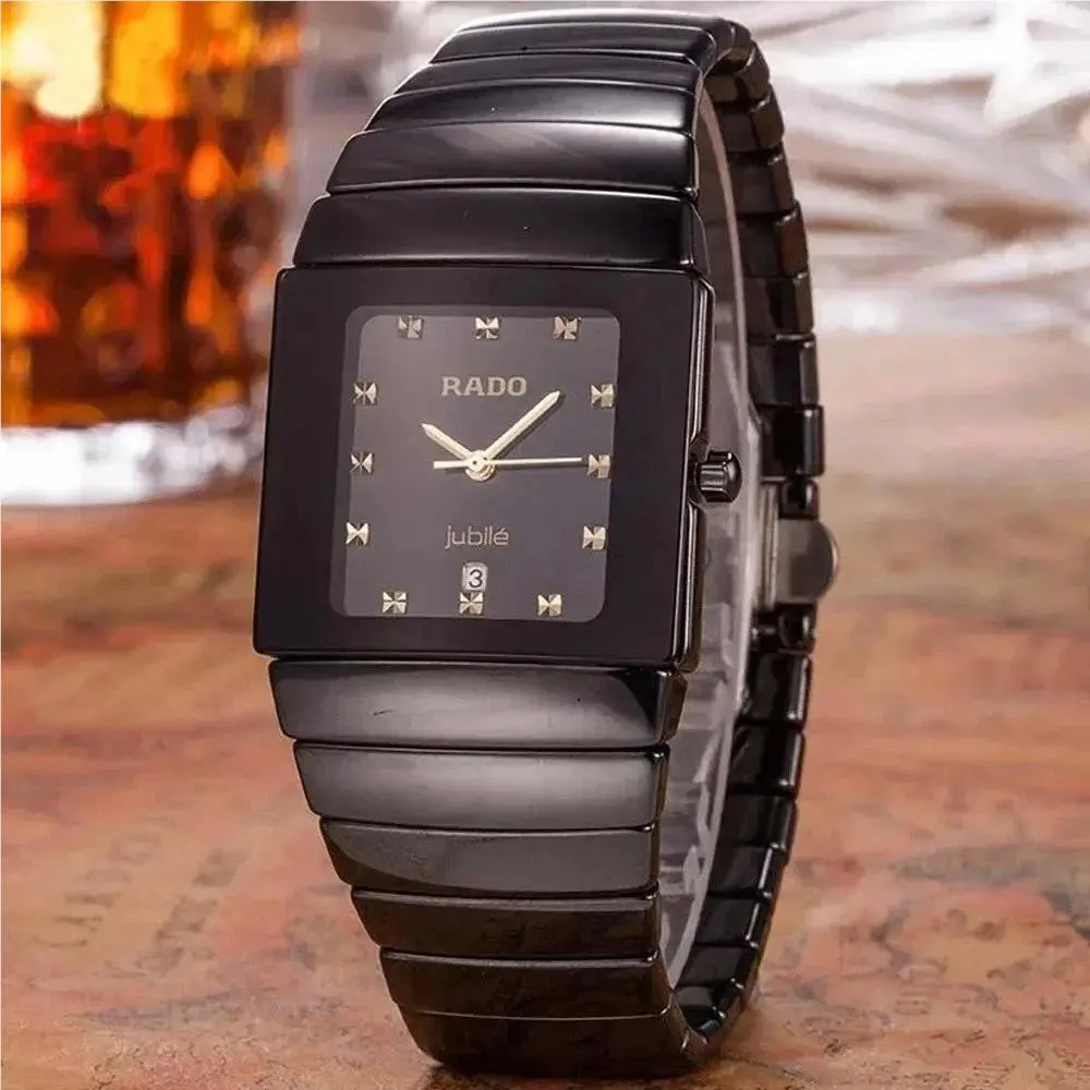 Rado watch Centrix - Color 1, Dial: Black, Blue, Green, Red, Band: Silver 1