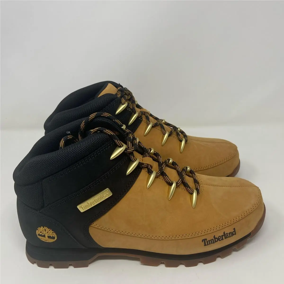 Euro Sprint Mid Lace Boot Wheat/black Men’s 9.5 by Timberland