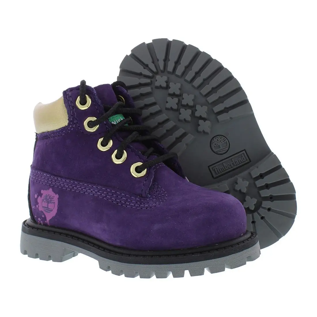 Premium 6 Inch Boot Infant/toddler Shoes Size 5 Color: Dark Purple by Timberland