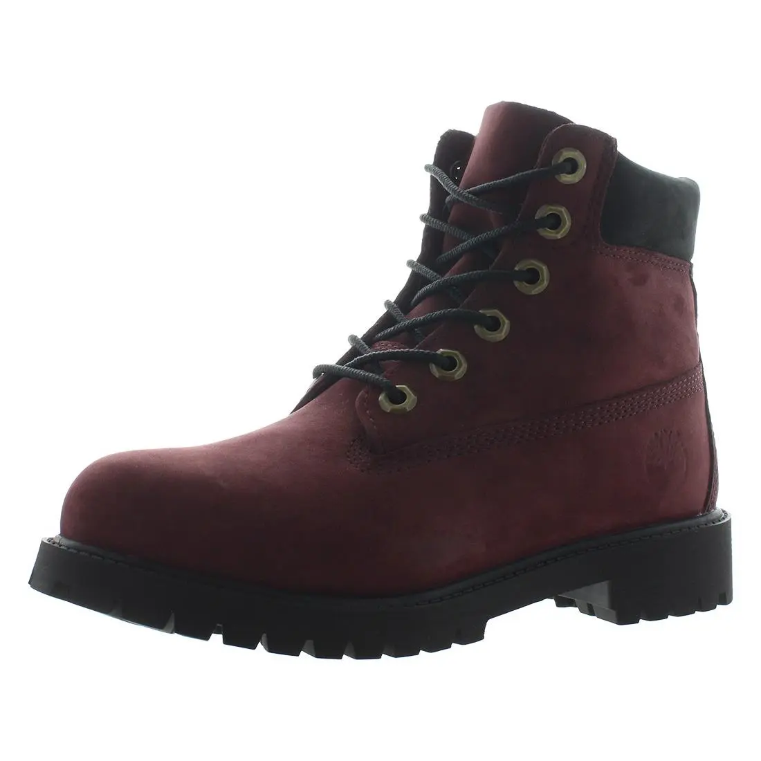 Premium 6 Inch Waterproof Boot GS Boys Shoes Size 6 Color: Burgundy by Timberland