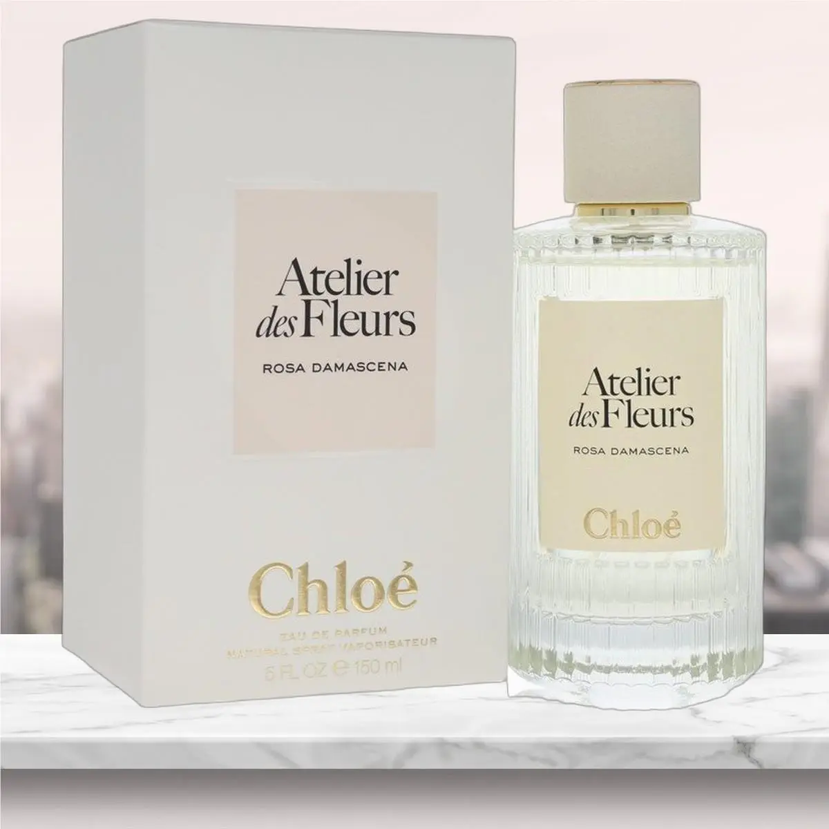 Chloe Atelier Des Fleurs Rosa Damascena Eau De Parfum Spray By Chloe - 5 oz