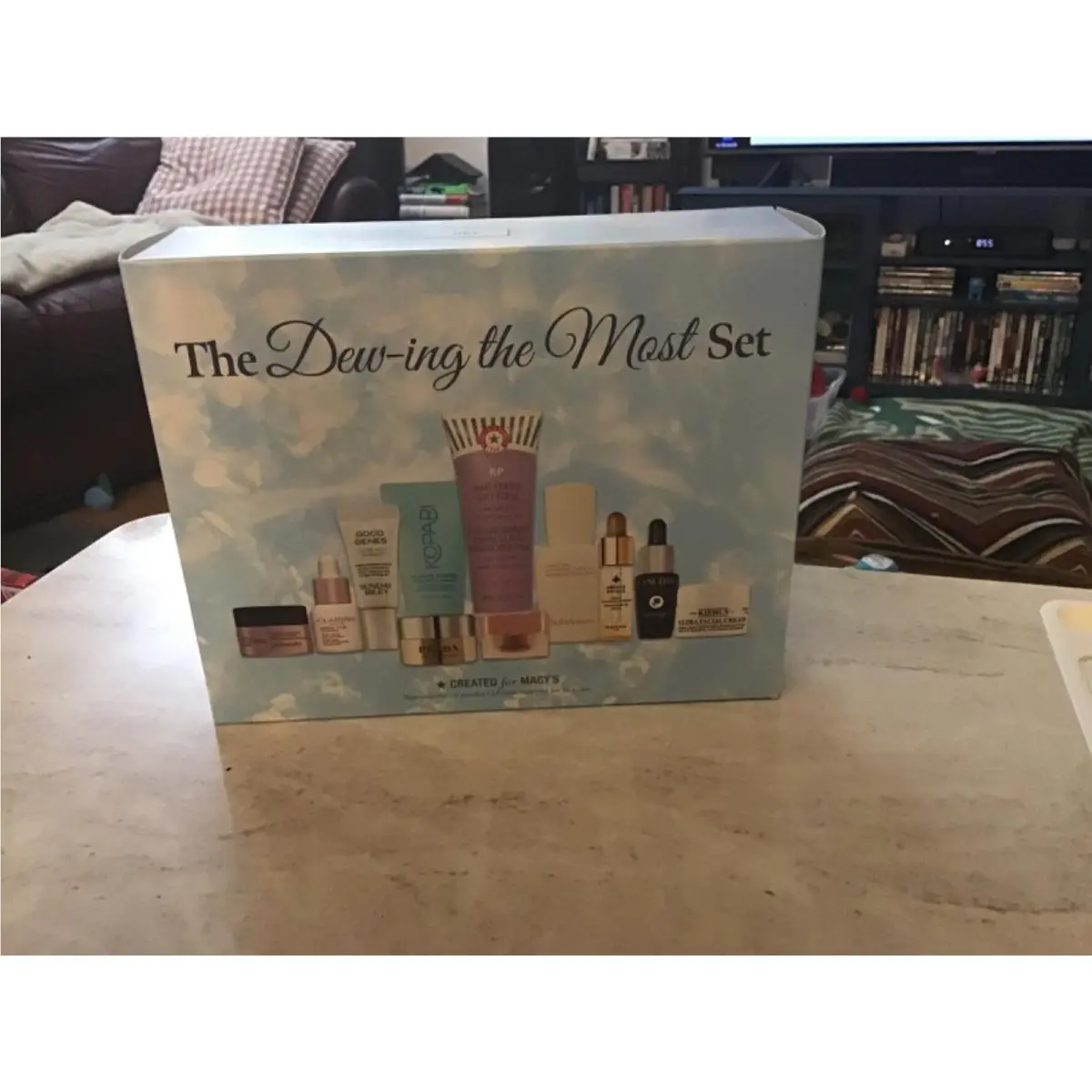The Dew-ing The Most 11 Pc Skincare Set Lancome Kopari Prada Clarins Philosophy