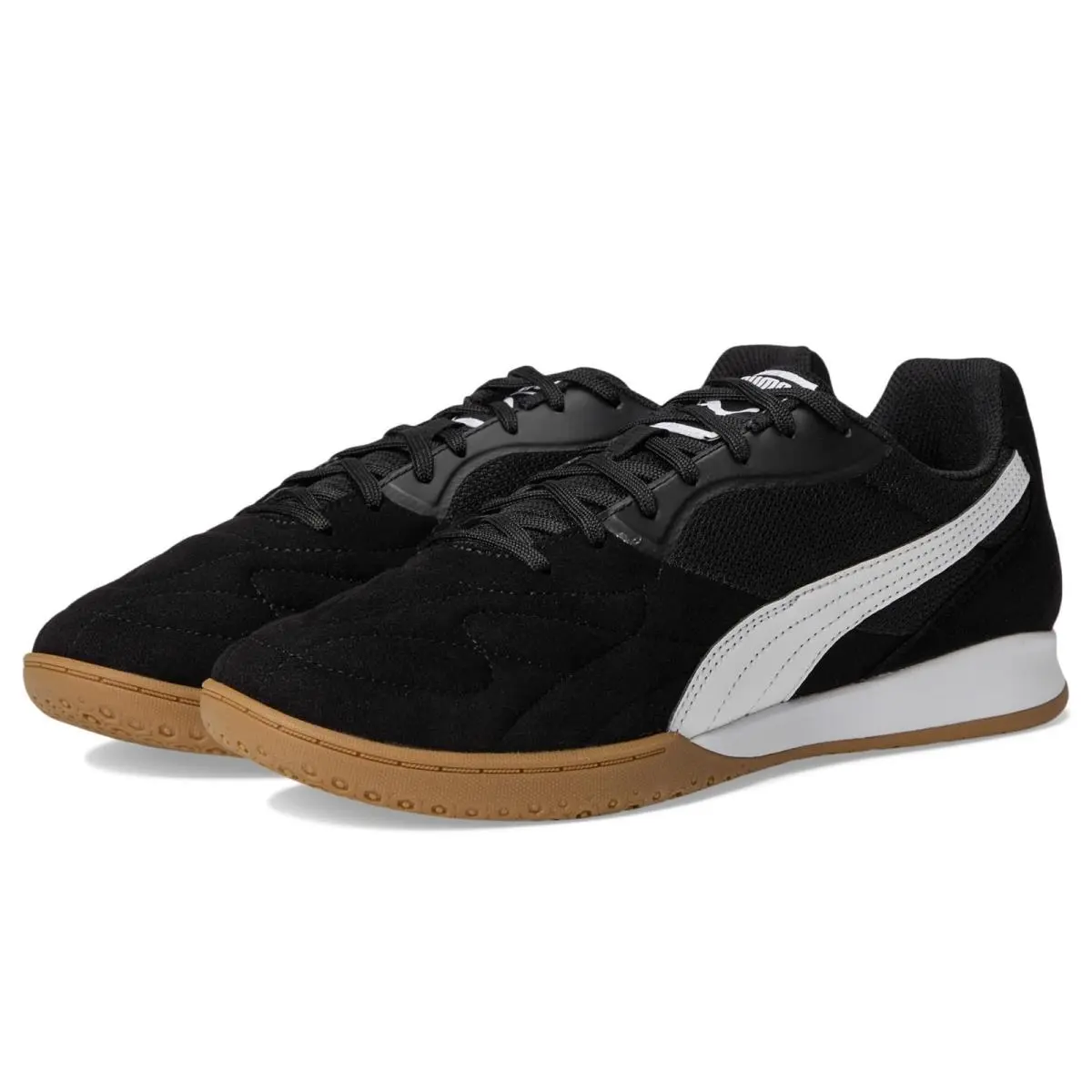 King Top IT 107349-01 Mens 12 Black White Suede Indoor Court Shoes ZOGG3490 by Puma