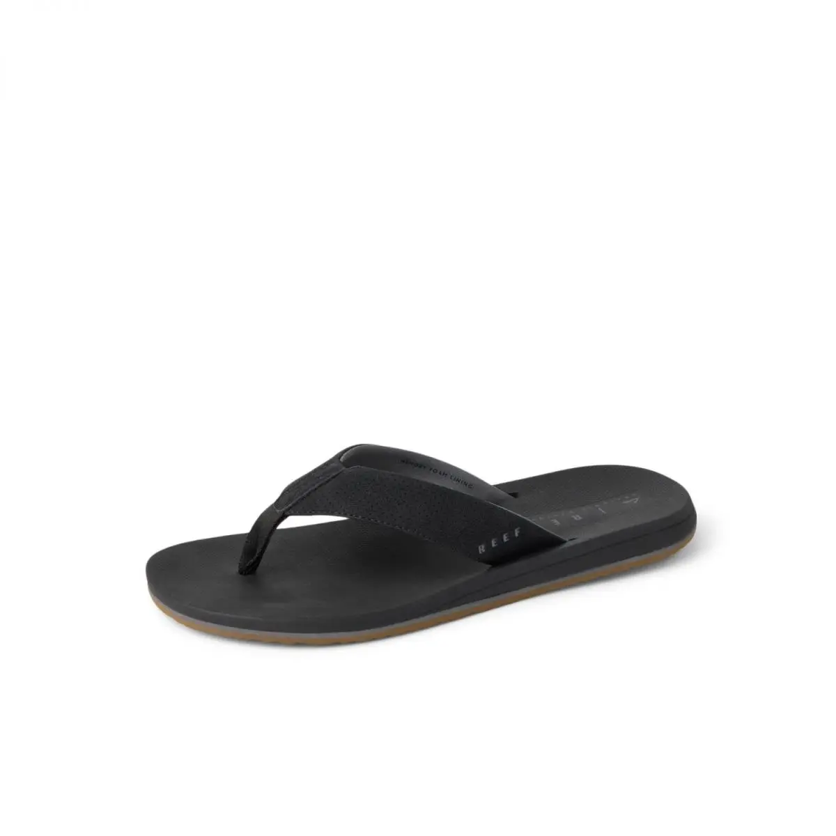 Men`s Nox Flip Flop Black - CJ9279 Black by Reef