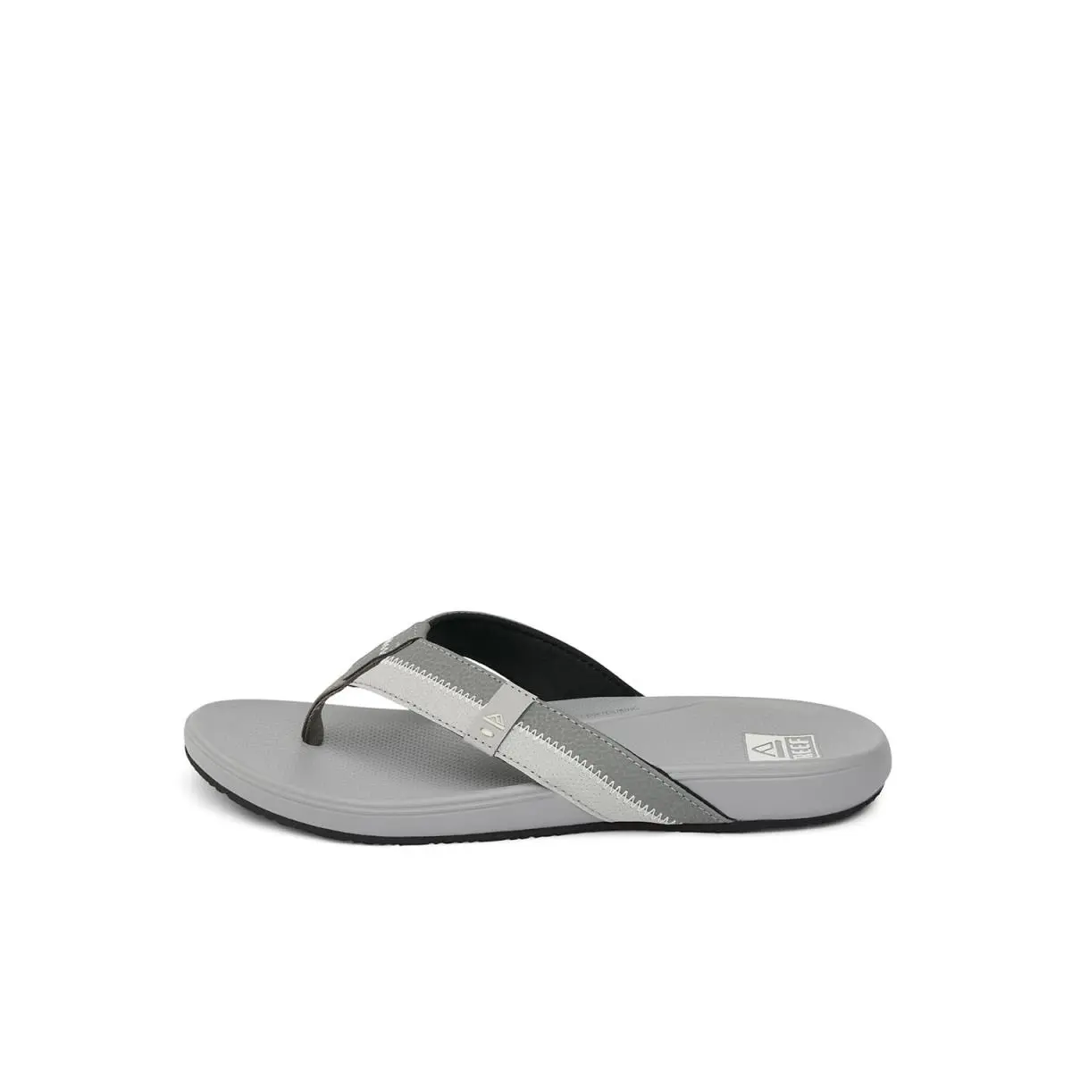 Men`s Cushion Phantom 2.0 Flip Flop Grey/grey - CJ6605 Grey/grey by Reef