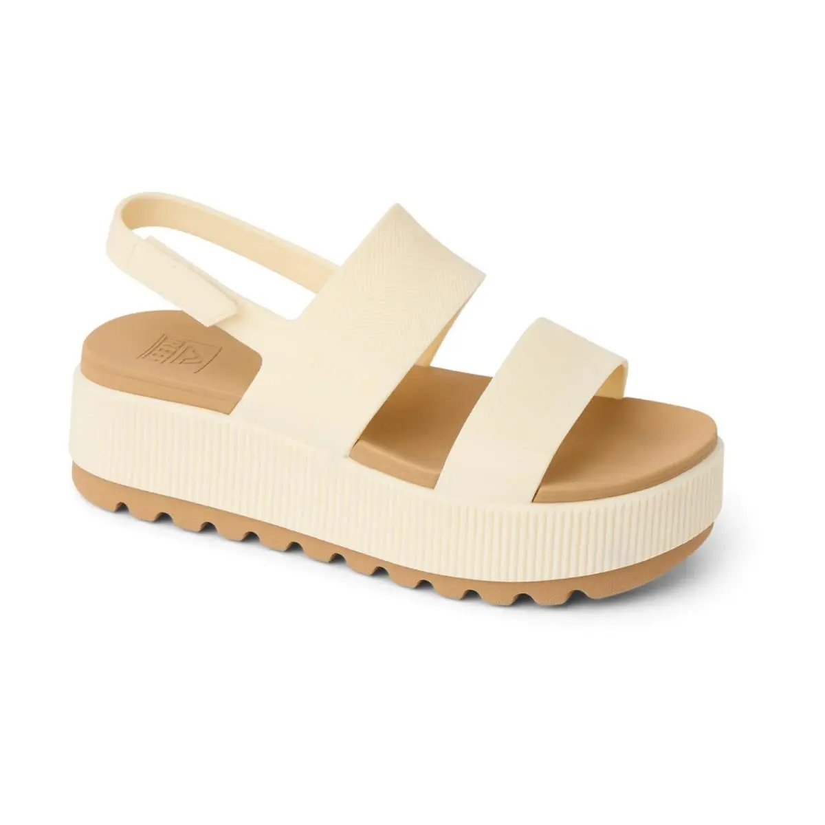 Water Vista Higher Women`s Platform Sandals Cloud - 5 Medium by Reef