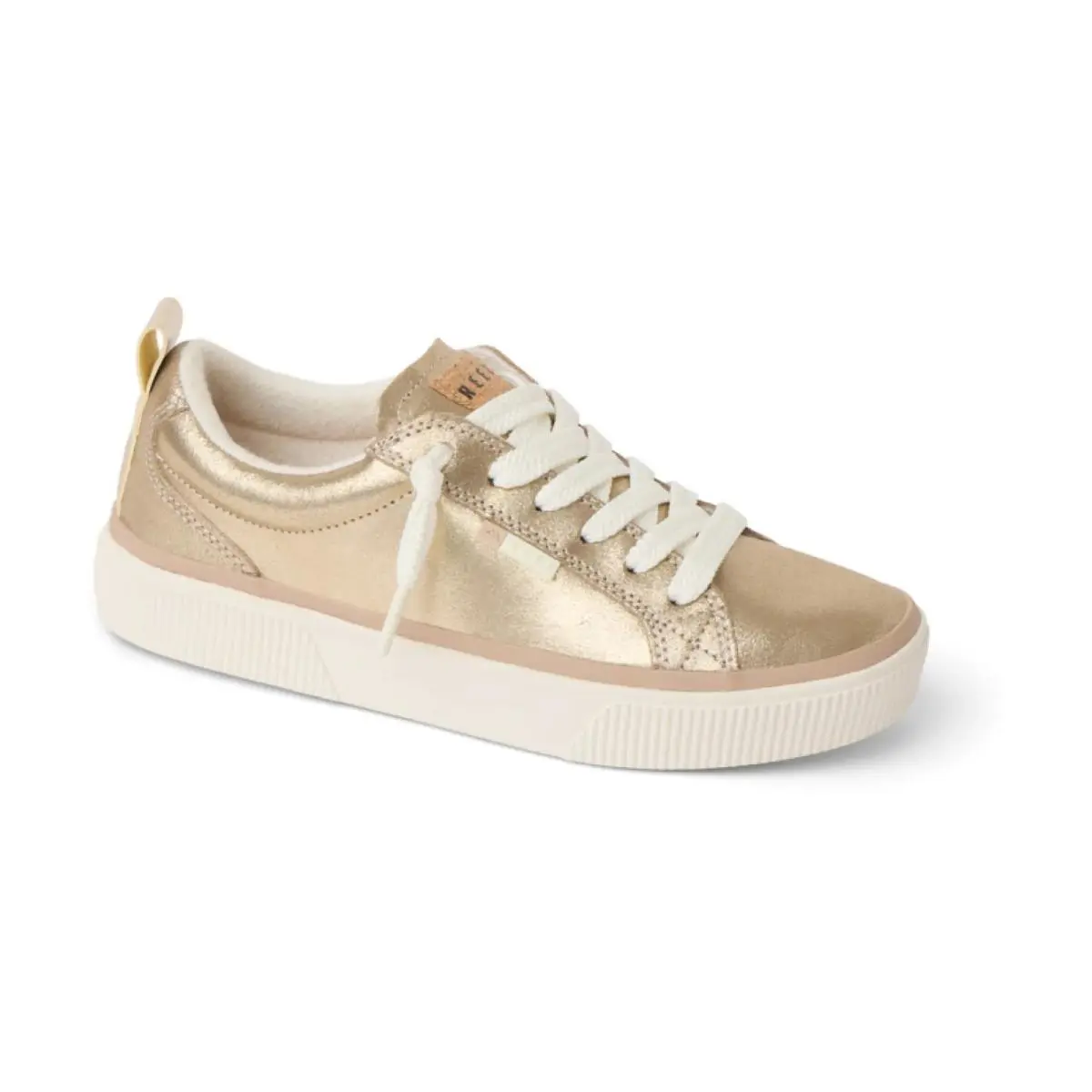 Lay Day Dawn Women`s Sneakers Champagne Suede - 7 Medium by Reef