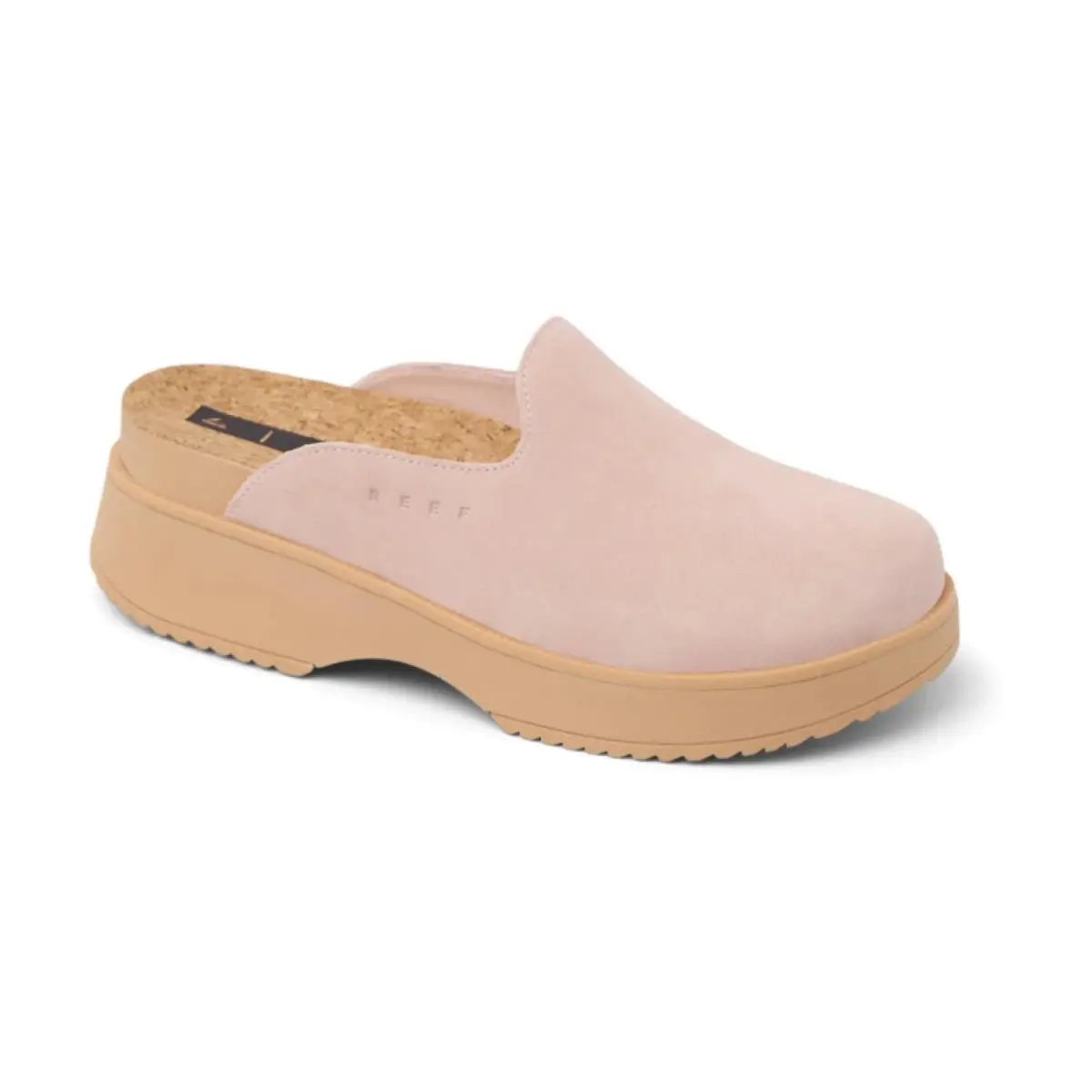 Vista Skye Women`s Clog Shoes Cameo Rose Suede - 11 Medium by Reef