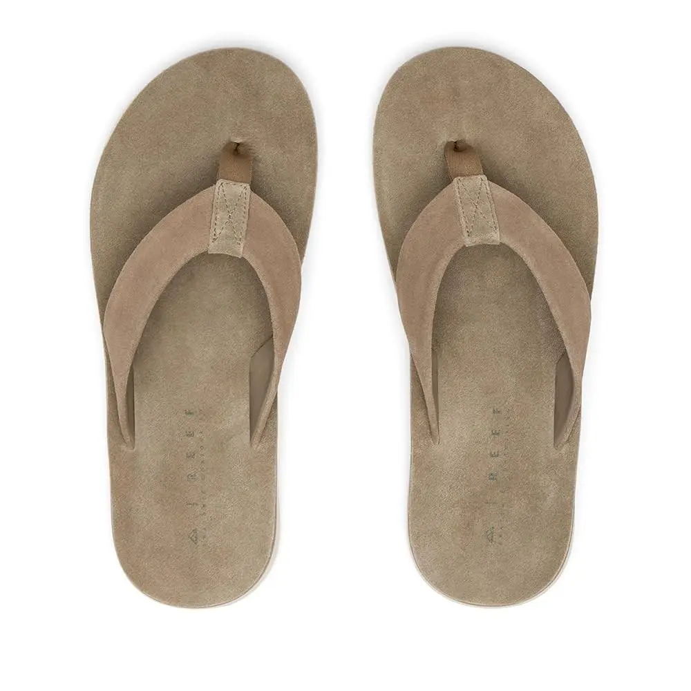 Ojai Classic Men`s Sandals Brown Suede - 8 Medium by Reef