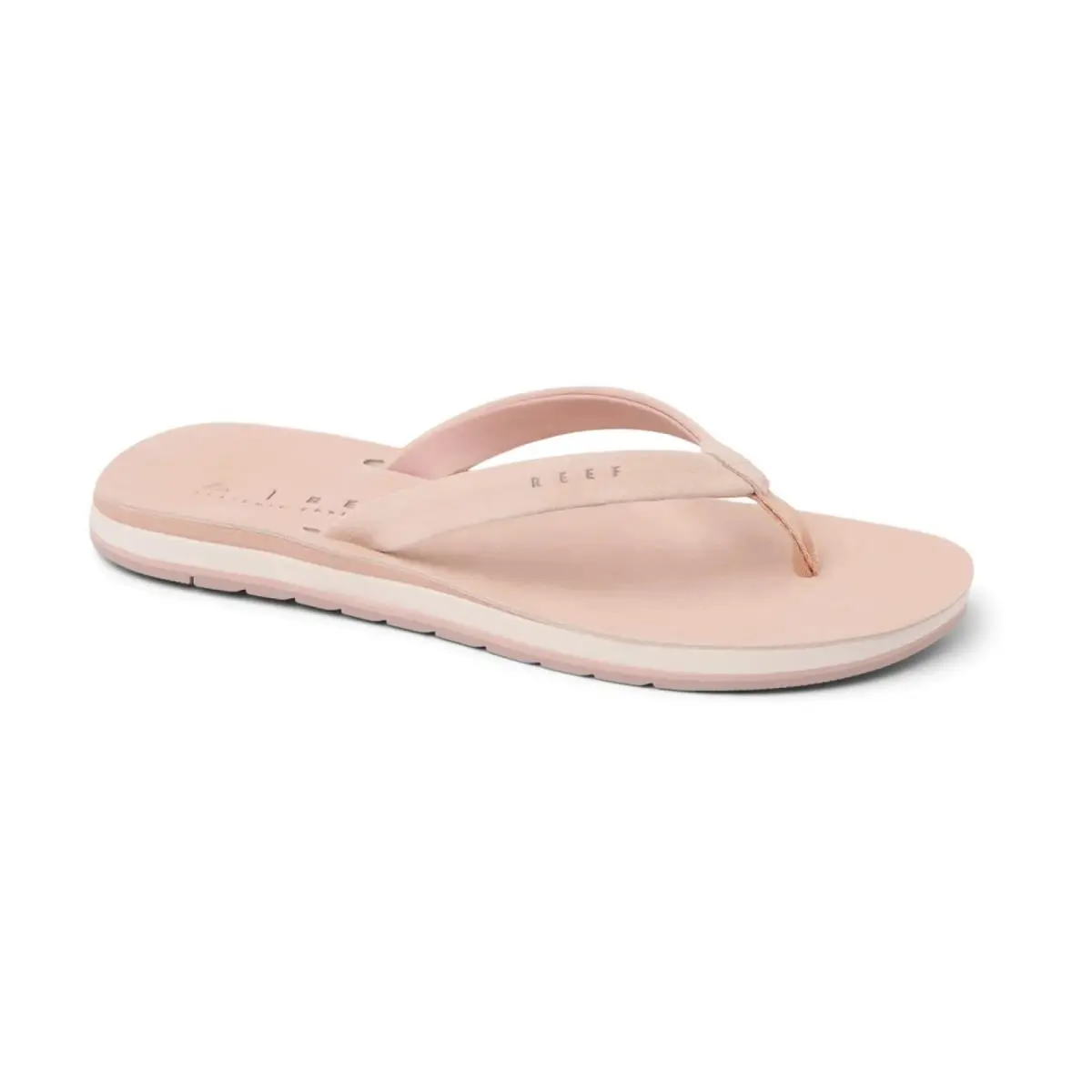 Reef Ojai Classic Slim Women`s Sandals Blush Suede - 6 Medium