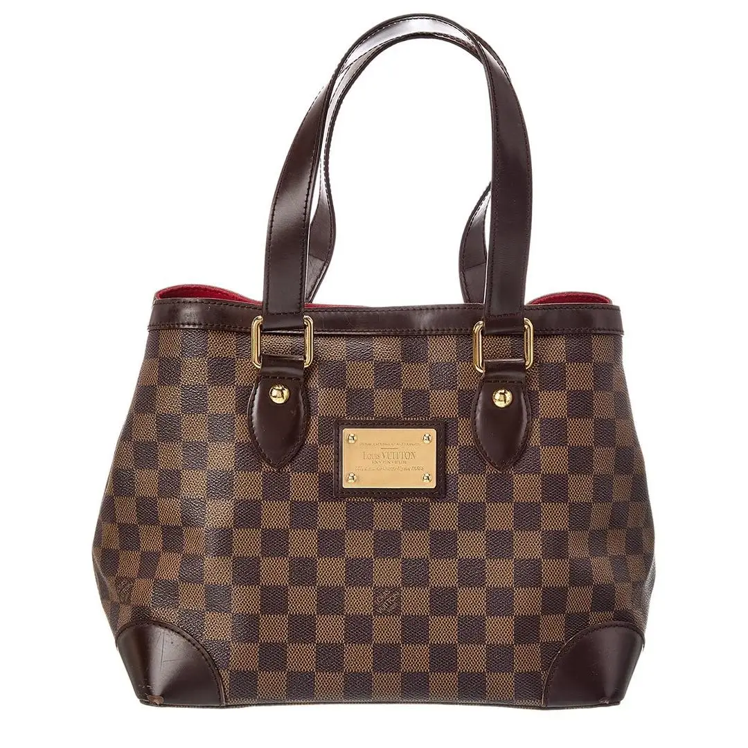 Brown Damier Ebene Coated Canvas Hampstead Pm by Louis Vuitton