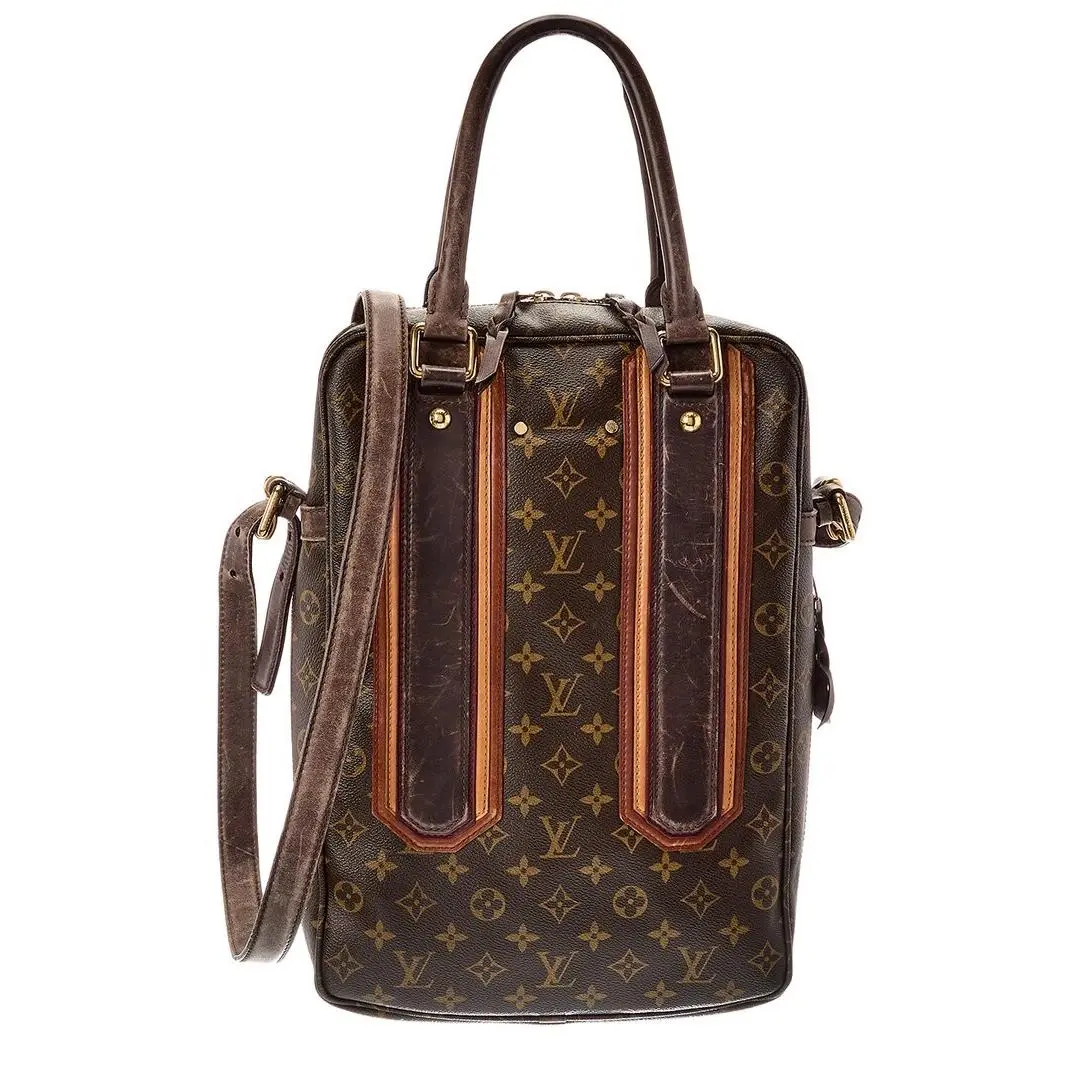 Brown Monogram Canvas Limited Edition Bequita Porte Document by Louis Vuitton