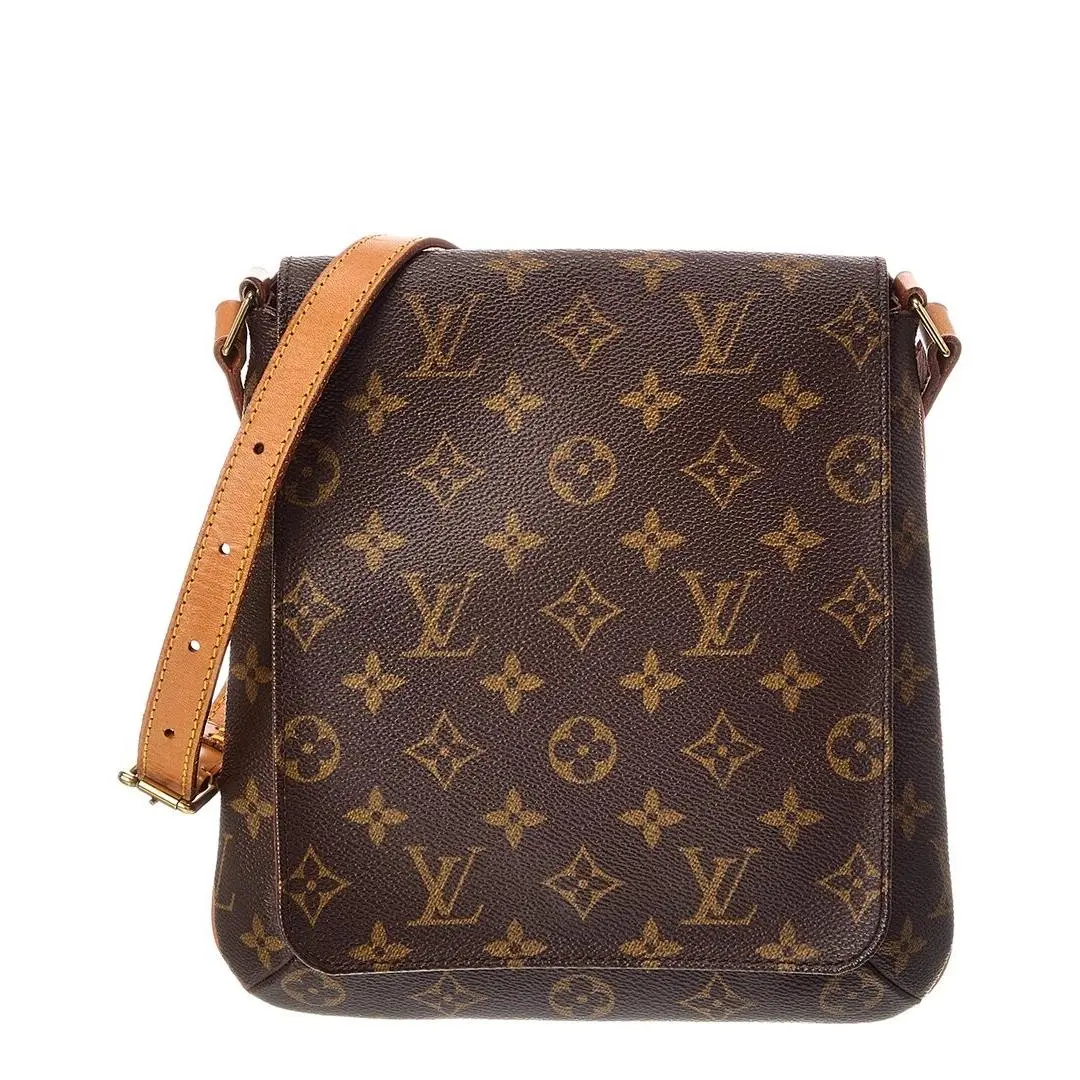 Brown Monogram Coated Canvas Musette Salsa Short Strap by Louis Vuitton